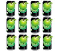 Fizzy Soft Drink Cans 330ml - Assorted Sugar Free Flavours - Refreshing Carbonated Beverage Pack - Tng (12, Apple)