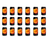 Fizzy Soft Drink Cans 330ml - Assorted Sugar Free Flavours - Refreshing Carbonated Beverage Pack - Tng (18, Orange Original)