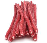 Fizzy Strawberry Cables Sweets | Red Chewy Fun Bag and Sweets | Halal (2.5kg)