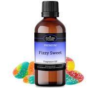 Fizzy Sweet Fragrance Oils for Diffuser, Perfect for Candle Making, Soaps, Bath Bombs, Slime, Wax Melts, Home Fragrance and Oils for Oil Burners - Aroma Oil for Hair & Skin Care UK Made - 50ml