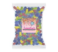 Fizzy Tongue Painter Sweets | Vegan | 1Kg Share Pouch | 1kg Bulk Bag | Pick n Mix | Perfect Sweets For Parties & Birthdays By Sweetish