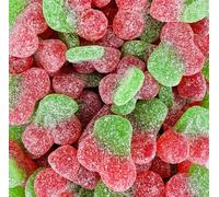 Fizzy Twin Cherries Sweets 1 kilo Bag Pouch Retro Candy