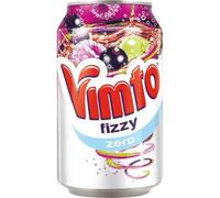 Fizzy Zero Carbonated Soft Drink, No Artificial Colours, 330ml Can