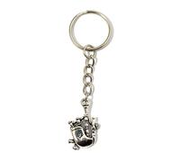 FizzyButton Gifts Scottish Bagpipes Charm Keyring Key Ring