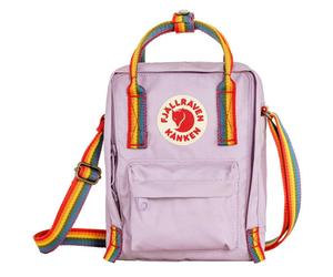 Fj?llr?ven Unisex K?nken Rainbow Sling Black Rainbow Pattern One Size