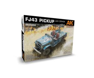 Fj43 Pickup with DShKM 1:35 Plastic Model Kit AK Interactive