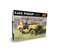 AK Interactive 35003 FJ43 Pickup w/SPG-9 Recoilless Gun 1:35 Plastic Model Kit
