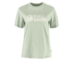 Fjällräven | Lush Logo T-shirt | Women's | Lightweight T-Shirt | Jade S