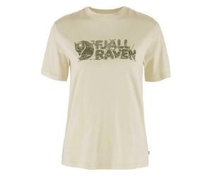 Fjällräven | Lush Logo T-shirt | Women's | Lightweight T-Shirt | White L