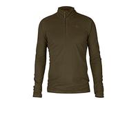 Fjäll Räven Mens Pine Half Zip Shirt, Green, XL EU