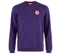 Fjallraven 1960 Logo Badge Men's Sweater | UK XL in Dark Violet