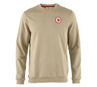 Fjallraven 1960 Logo Badge Mens Sweatshirt - Fossil 118 - Fossil 118 - XL
