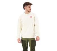 Fjallraven 1960 Logo Badge Mens Sweatshirt - White - Size X-Large