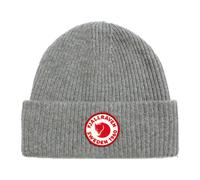 Fjällräven | 1960 Logo Hat | Ribbed Wool Hat | Grey One Size