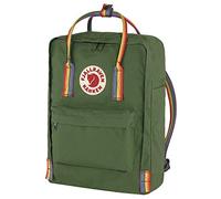 FJÄLLRÄVEN 23620 Kånken Rainbow Sports backpack Unisex Spruce Green-Rainbow Pattern One size