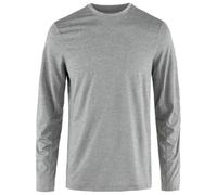 Fjällräven Abisko Day Hike Long Sleeve T-shirt Grey L Man