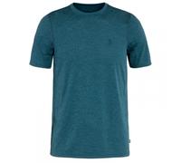 Fjallraven 87197-534 Abisko Day Hike SS M T-Shirt Men's Indigo Blue Size M