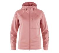 Fjällräven - Women's Abisko Grid Fleece Hoodie - Fleece jacket size S, pink