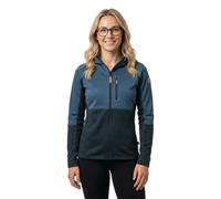Fjällräven Abisko Trail Hoodie Fleece Blue S Woman