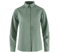 Fjällräven Abisko Trekking Long Sleeve Shirt Green XS Woman