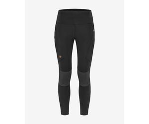 Fjällräven Abisko Trekking Pro Leggings Black Dark Grey Women - L
