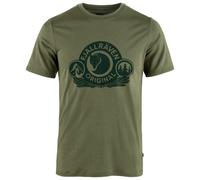 Fjällräven - Abisko Wool Classic S/S - Merino shirt size XXL, olive