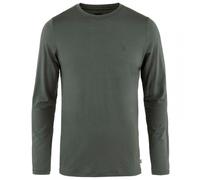 Fjällräven - Abisko Wool L/S - Longsleeve size L, olive/grey