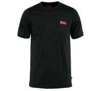 Fjällräven - Abisko Wool Logo S/S - Merino shirt size S, black