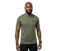 Fjällräven Abisko Wool Logo Short Sleeve T-shirt Green 2XL Men