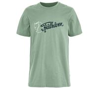 Fjällräven Archive Logo Short Sleeve T-shirt Green L Men