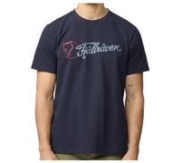 Fjällräven Archive Logo Short Sleeve T-shirt Blue M Man