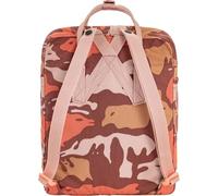Fjällräven backpack leisure backpack Kånken Graphics 16L Chalk Rose - Hidden Animals red