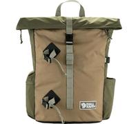 Fjällräven Vardag Foldsack Backpack 25L Green Reed Brown Beige