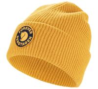 Fjällräven Bergtagen Forever Wool Beanie Hat, Mustard Yellow, One Size