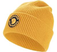 Fjällräven Bergtagen Forever Wool Beanie Hat, Mustard Yellow, One Size