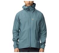 Fjällräven Bergtagen GTX Lite Men's Jacket - Waterproof GORE-TEX, Windproof, Breathable, Technical Fit - Hiking, Trekking, Nimbus Blue, L