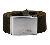 Fjällräven Men's Canvas Belt, Dark Olive, One Size