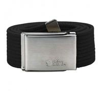 Fjällräven - Canvas Belt - Belt size 120 x 4 cm, grey/black
