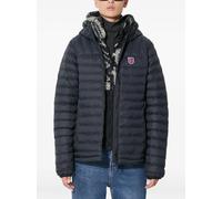 Fjällräven Expedition Lätt hooded logo jacket - Black XS-S