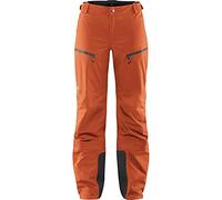Fjällräven F86632-208 Bergtagen Eco-Shell Trousers, Women, Hokkaido Orange, 48