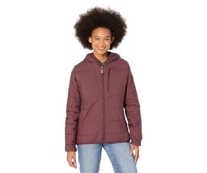 Fjällräven F89630-357 Keb Padded Hooded-Jacket Women, Port, XS