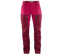 Fjällräven F89852S-356-420 Keb Trousers Curved, Women, Short, Dark Garnet/Plum, 44