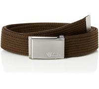 Fjällräven FJÄLLRÄVEN Men's Merano Canvas Belt, Dark Olive, One Size UK