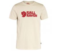 Fjällräven - Fjällräven Logo - T-shirt size S, sand/white