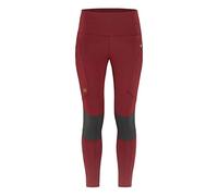 FJÄLLRÄVEN Fjallraven 84771 Abisko Trekking Tights Pro W Pants Women's Pomegranate Red-Iron Grey L