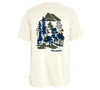 Fjällräven Swedish Forest Short Sleeve T-shirt Beige S Men