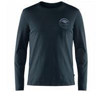 Fjällräven - Forever Nature Badge L/S T-Shirt - Longsleeve size M, blue