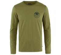 Fjällräven - Forever Nature Badge L/S T-Shirt - Longsleeve size M, olive