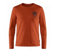 Fjällräven Forever Nature Badge Ls M T-Shirt - Brown, Small