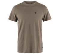 Fjällräven Hemp Blend Short Sleeve T-shirt Brown M Man